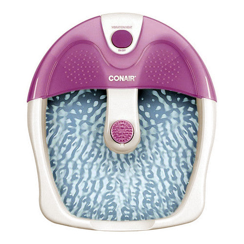 Conair Foot Spa Massager, Bath With Vibration And Heat Warmer Feet Pedicure Therapy, 1 Ea